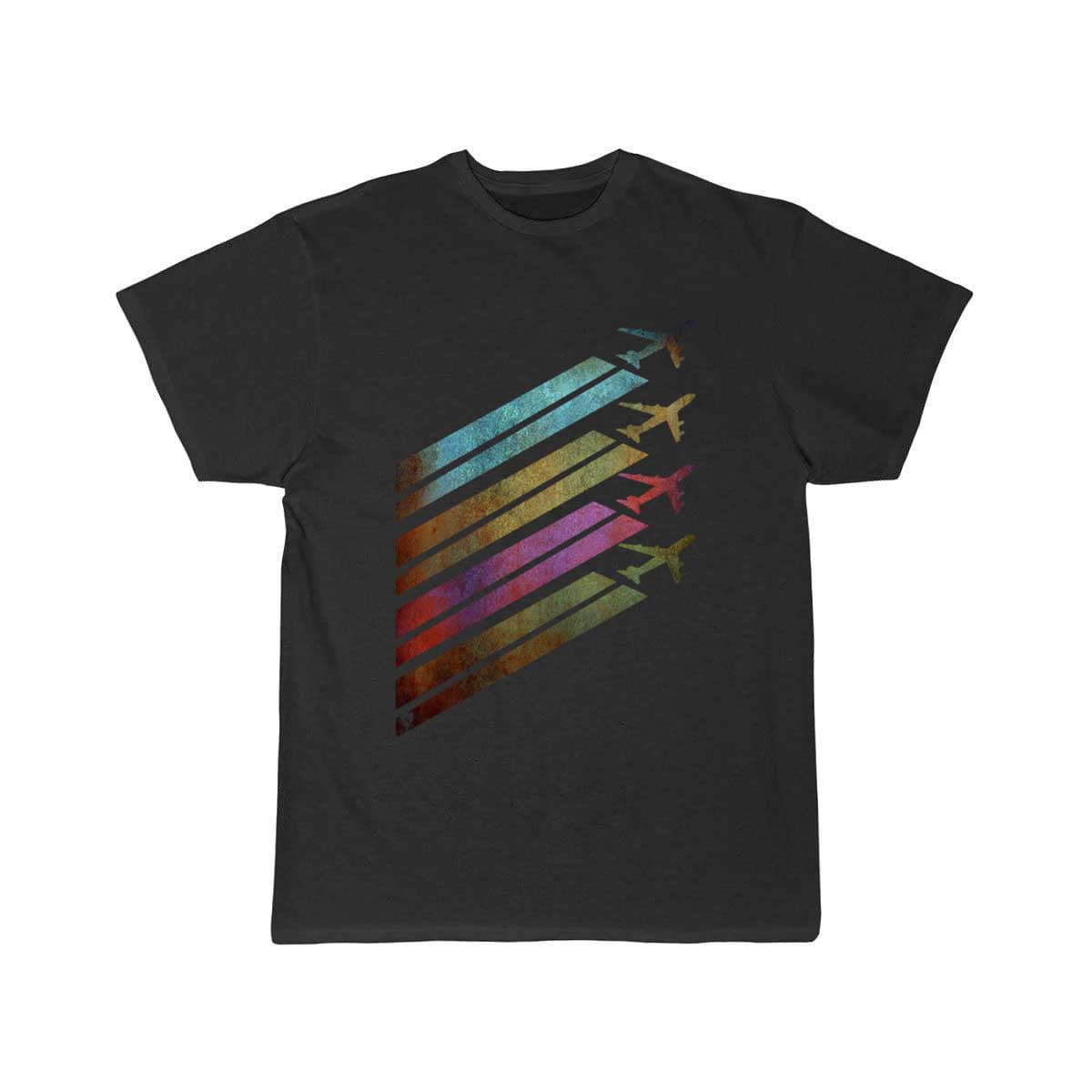 Airplanes contrails retro vintage T-SHIRT THE AV8R