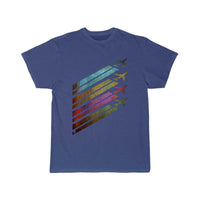 Thumbnail for Airplanes contrails retro vintage T-SHIRT THE AV8R