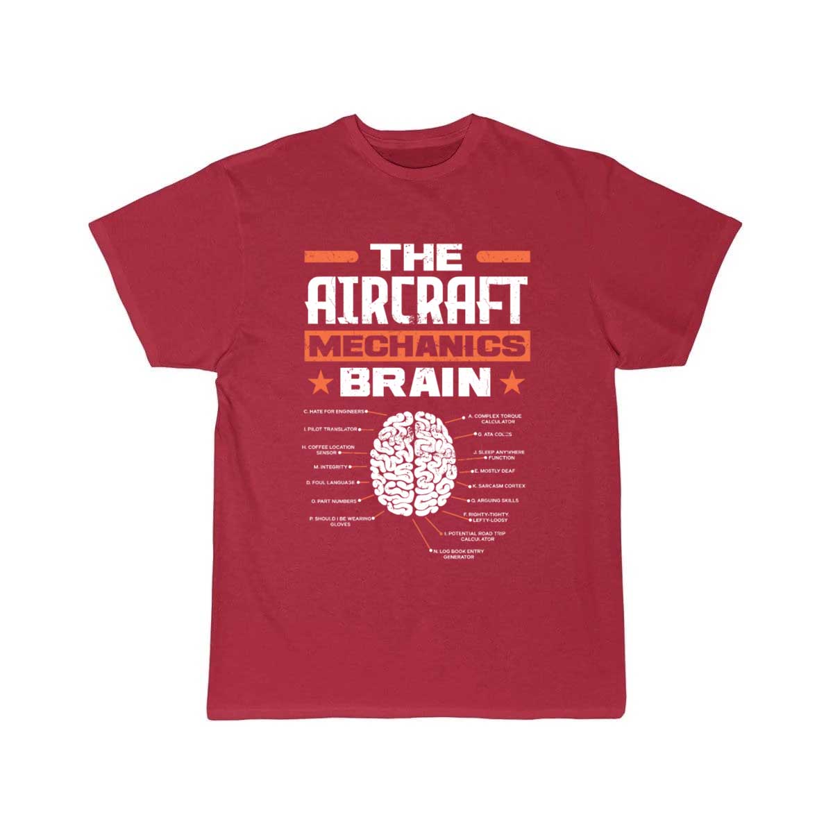 Aircraft Mechanic Brain T-SHIRT THE AV8R