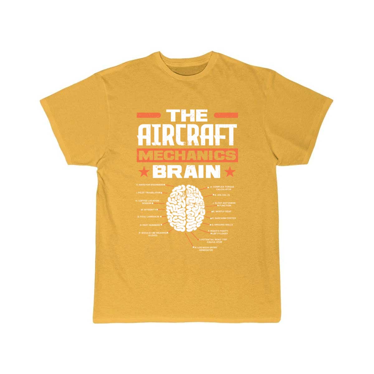 Aircraft Mechanic Brain T-SHIRT THE AV8R