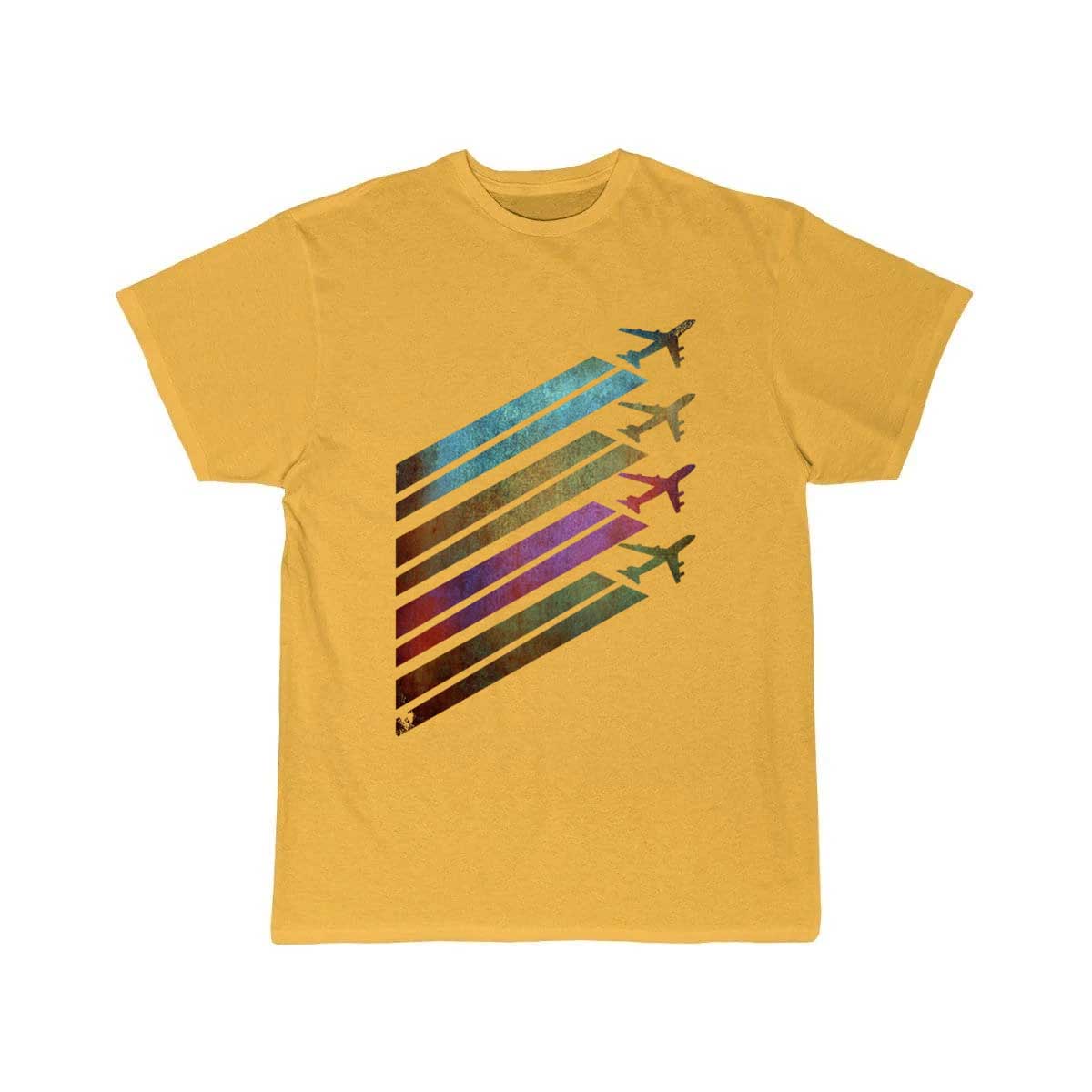 Airplanes contrails retro vintage T-SHIRT THE AV8R