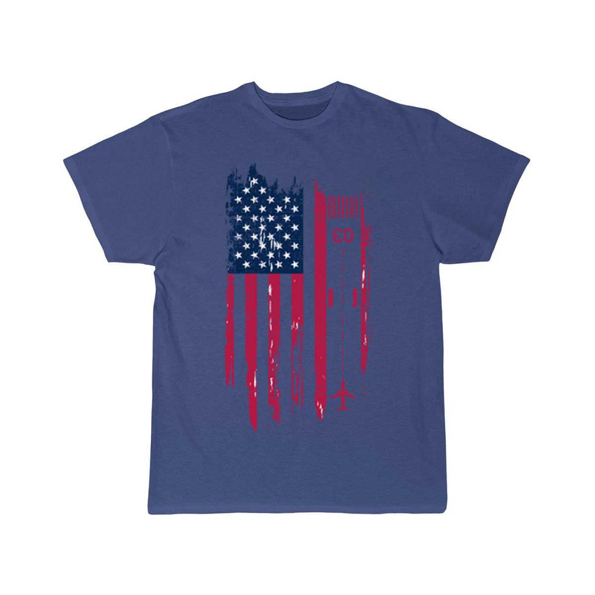 Patriotic Airplane Aviation Pilot American Flag T-SHIRT THE AV8R