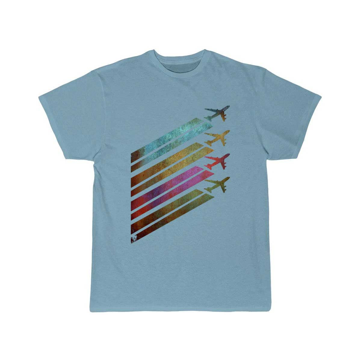 Airplanes contrails retro vintage T-SHIRT THE AV8R