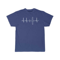 Thumbnail for Airplane Pilo Pilot Heartbeat Flying T-SHIRT THE AV8R