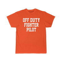 Thumbnail for Off Duty Fighter Pilot T Shirt THE AV8R