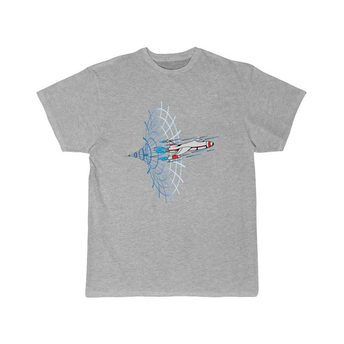 Time Travel Airplane Wormhole T-SHIRT THE AV8R