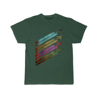 Thumbnail for Airplanes contrails retro vintage T-SHIRT THE AV8R