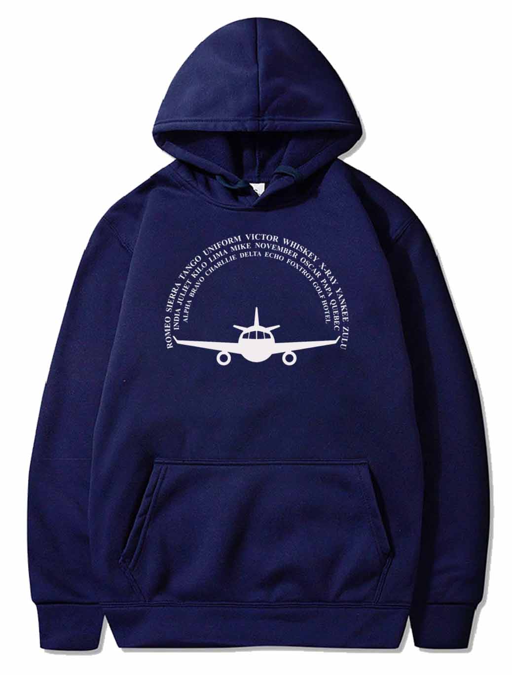 Phonetic Alphabet Airplane Pilot design PULLOVER THE AV8R