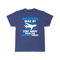 Thumbnail for Aviation Rule funny Pilot Airplane Quote T-SHIRT THE AV8R