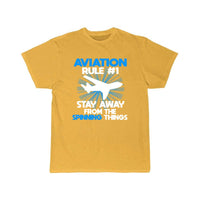 Thumbnail for Aviation Rule funny Pilot Airplane Quote T-SHIRT THE AV8R