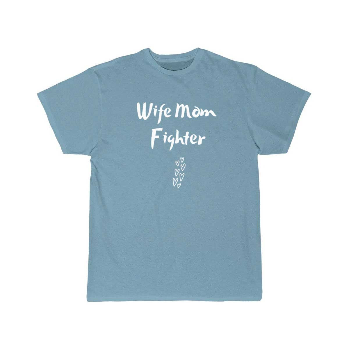 Wife Mom Fighter T Shirt THE AV8R