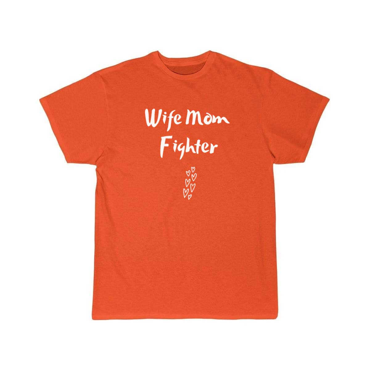 Wife Mom Fighter T Shirt THE AV8R