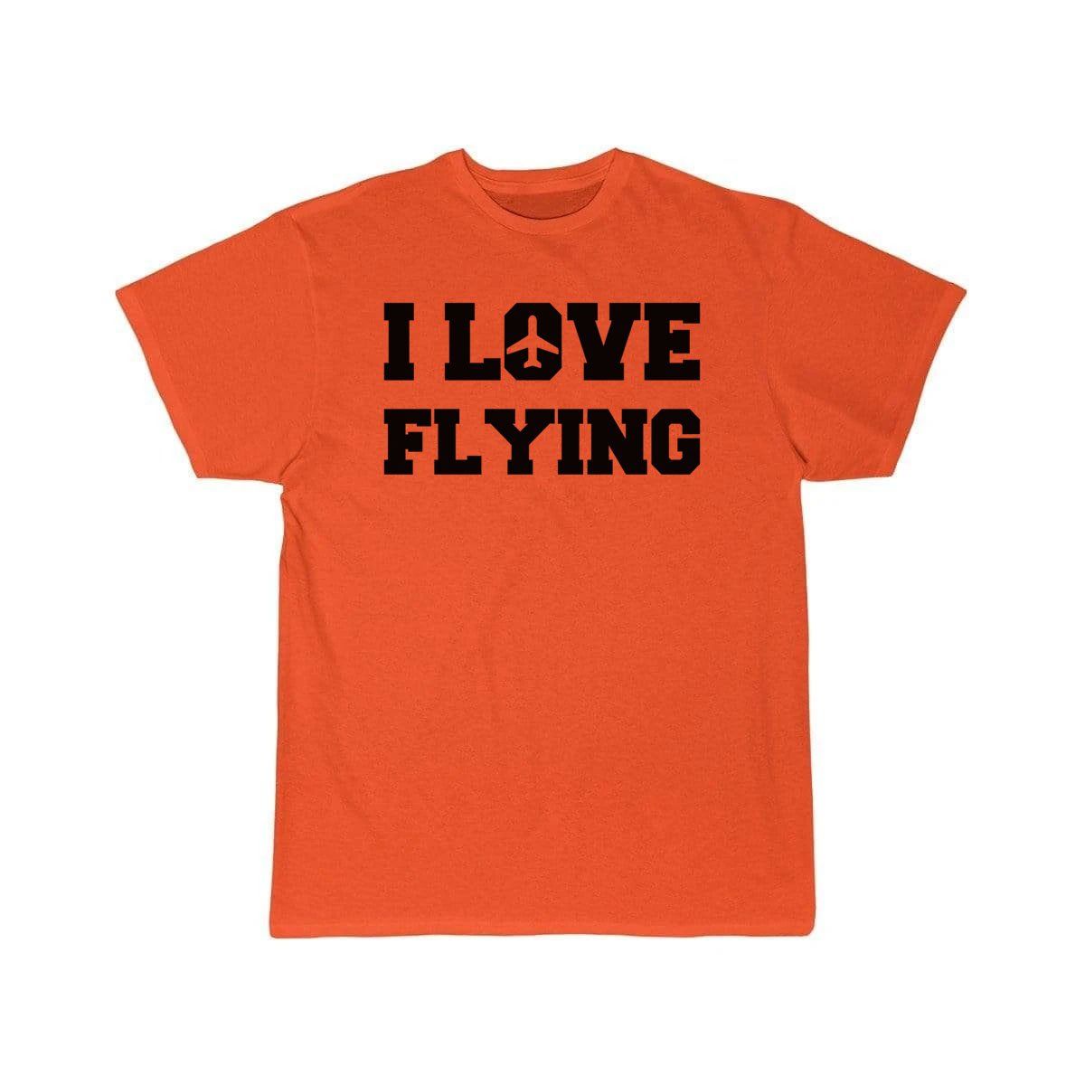 I love flying Flight Crew Aviation Job T-SHIRT THE AV8R