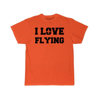 Thumbnail for I love flying Flight Crew Aviation Job T-SHIRT THE AV8R