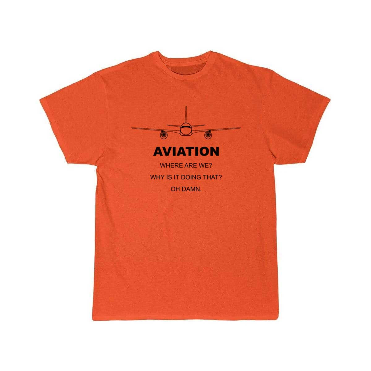 Aviation Airplane Pilot Funny T-SHIRT THE AV8R