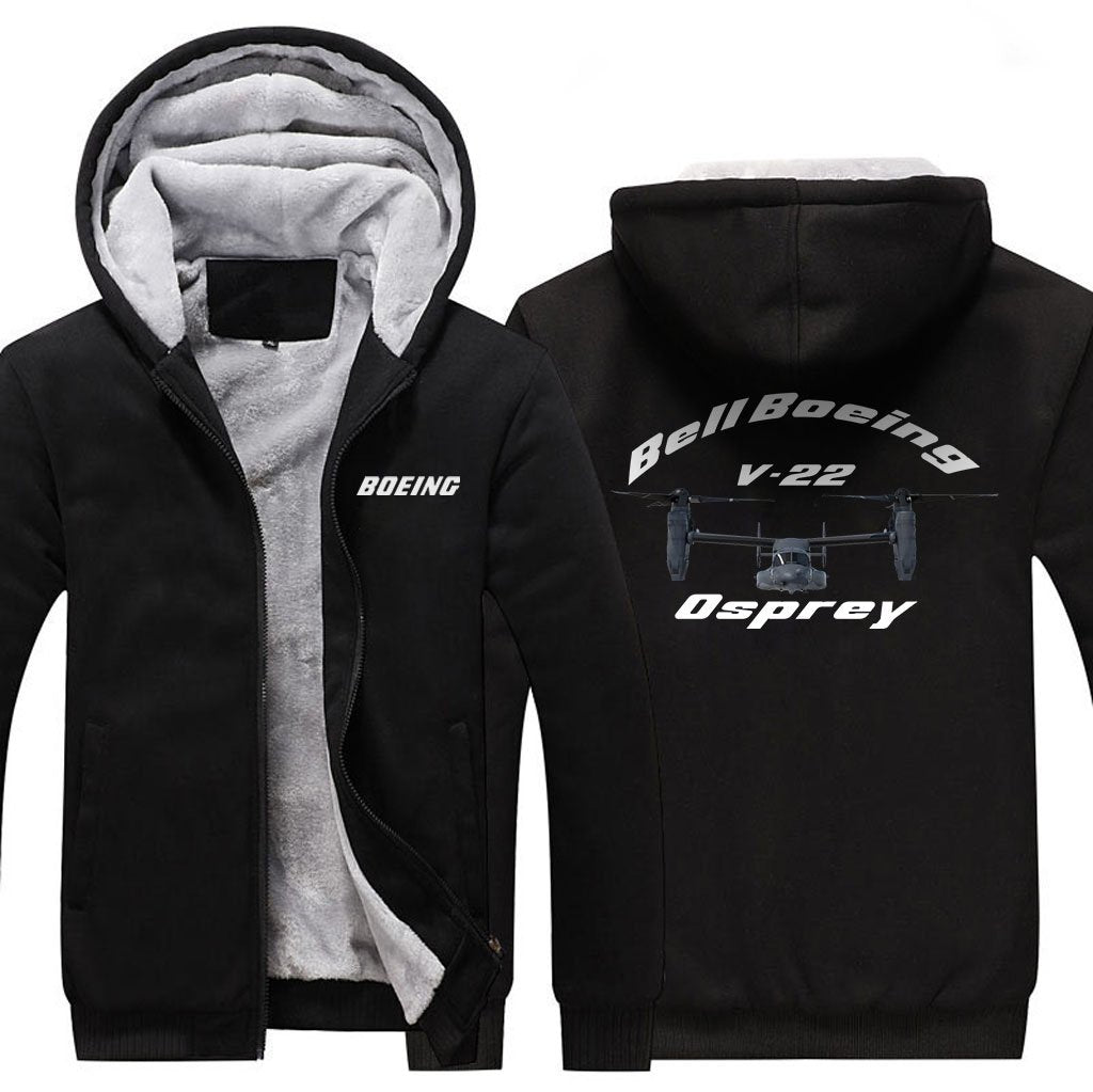 BELL B V-22 DSPREY DESIGNED ZIPPER SWEATER THE AV8R