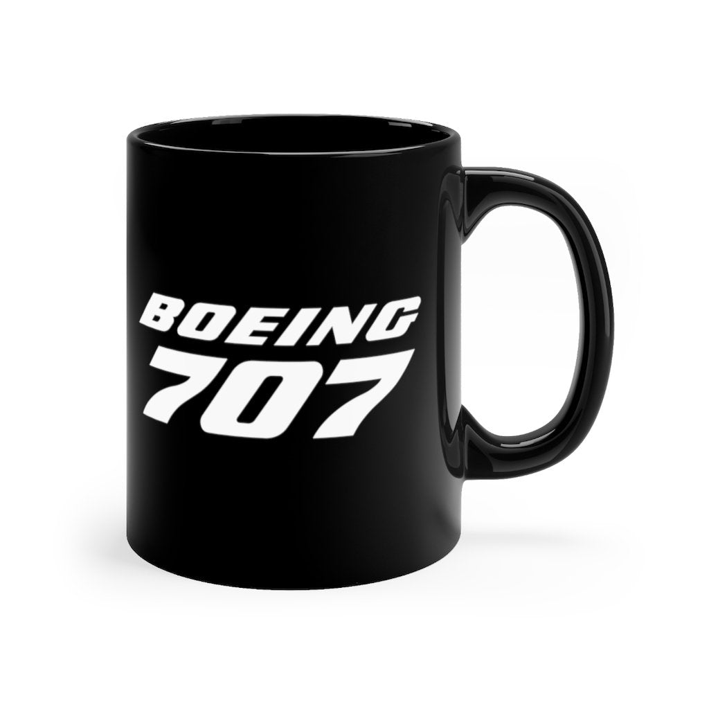 BOEING 707  DESIGNED MUG Printify