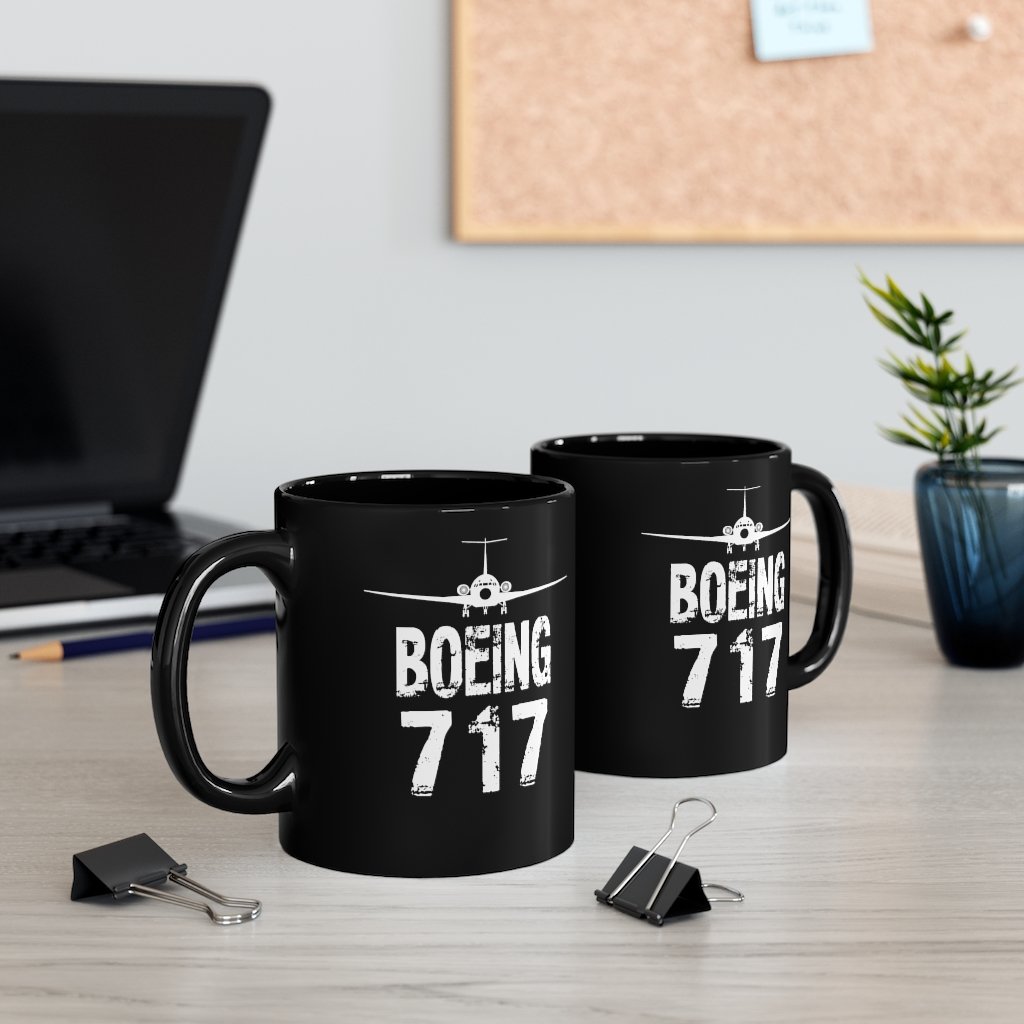 BOEING 717  DESIGNED MUG Printify