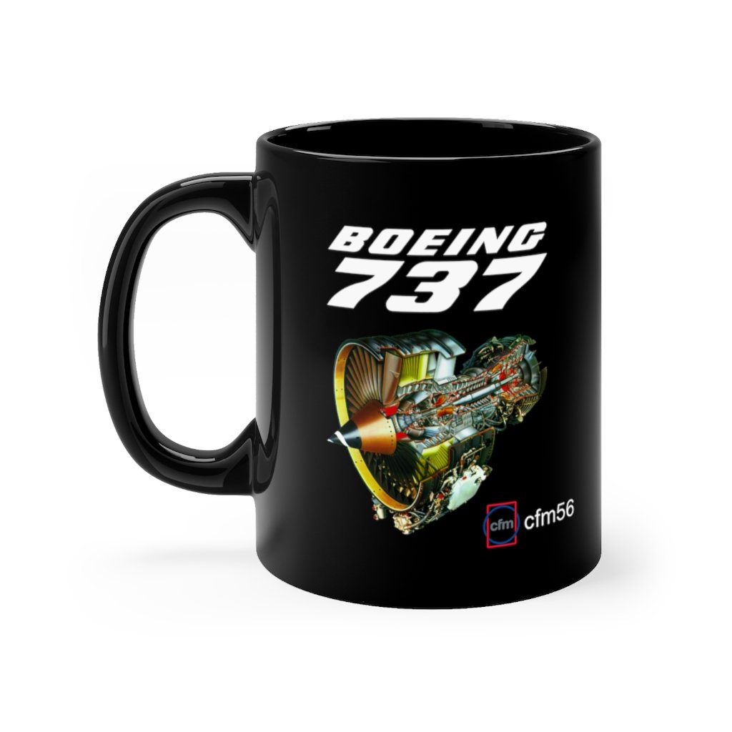 BOEING 737  DESIGNED MUG Printify