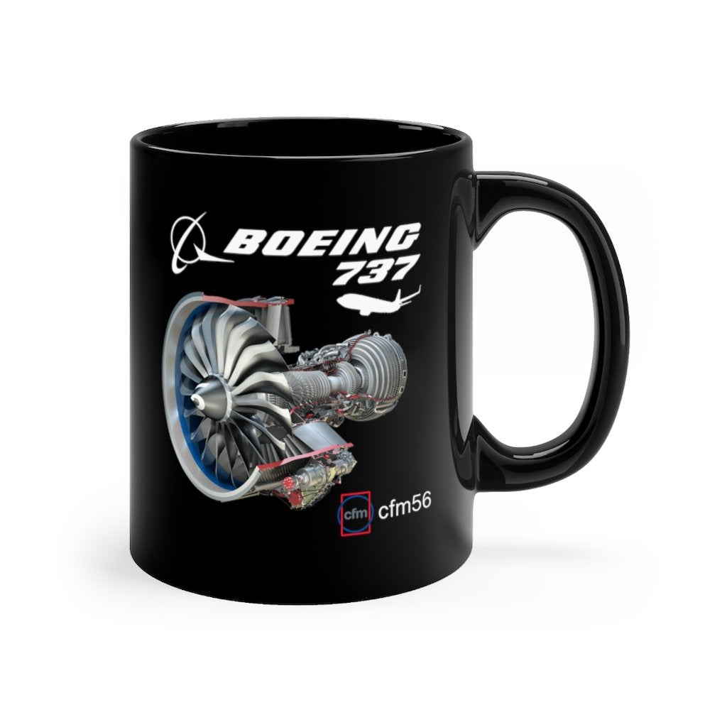 BOEING 737  DESIGNED MUG Printify