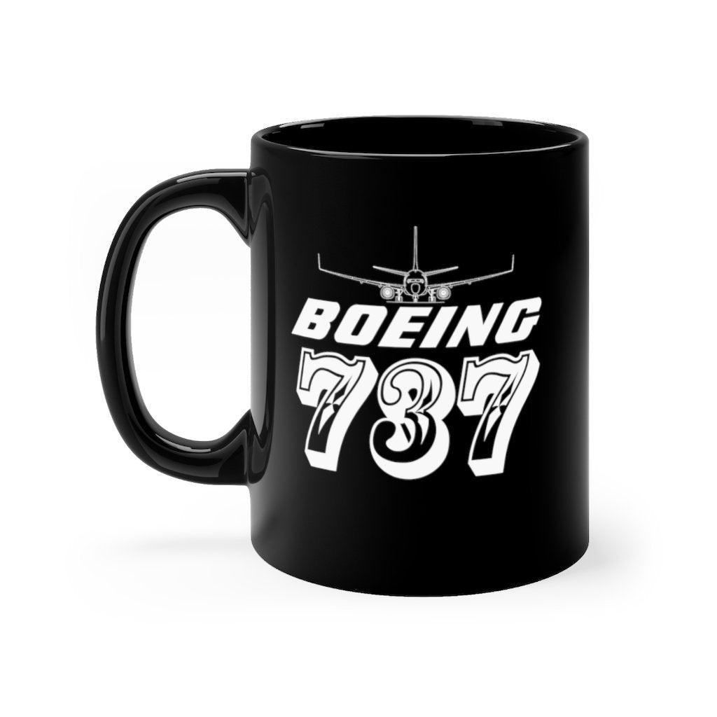 BOEING 737  DESIGNED MUG Printify