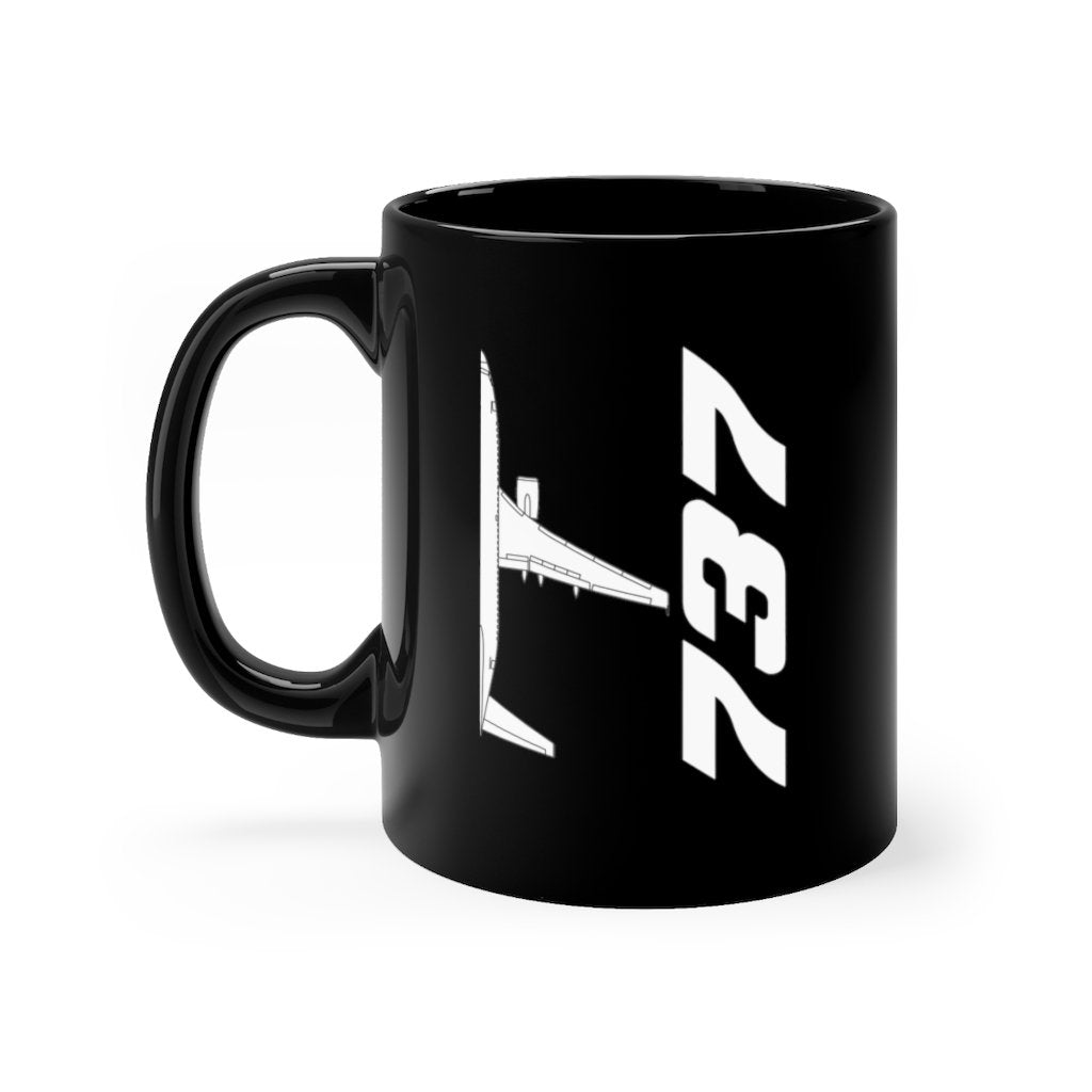 BOEING 737  DESIGNED MUG Printify