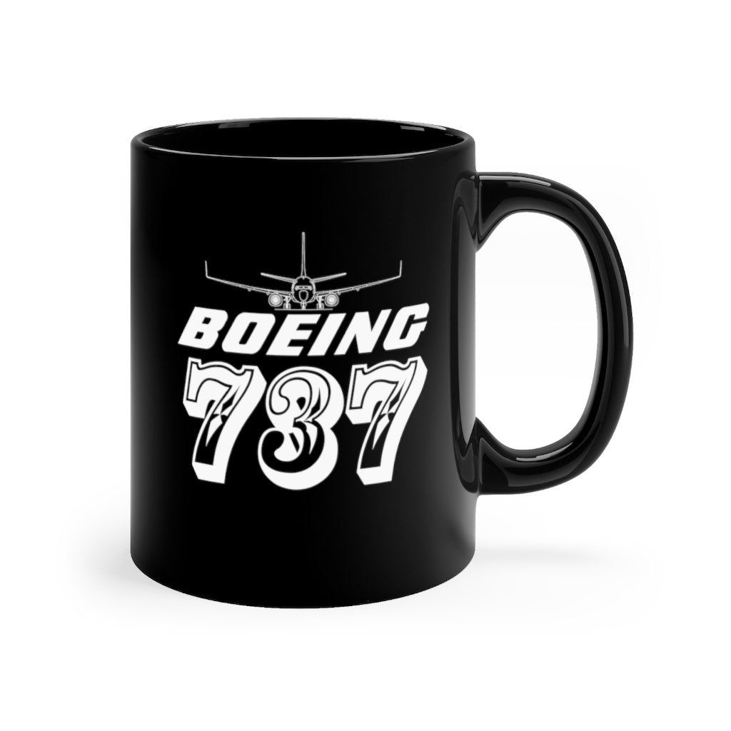 BOEING 737  DESIGNED MUG Printify