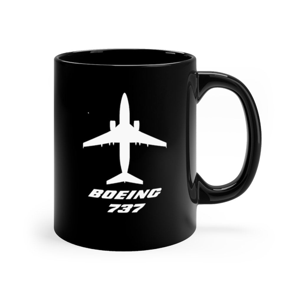 BOEING 737  DESIGNED MUG Printify