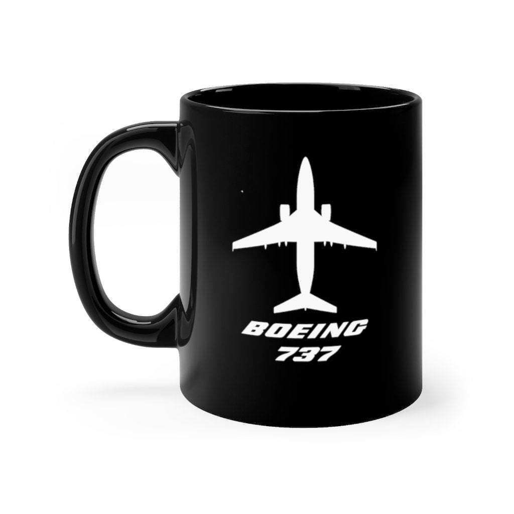 BOEING 737  DESIGNED MUG Printify