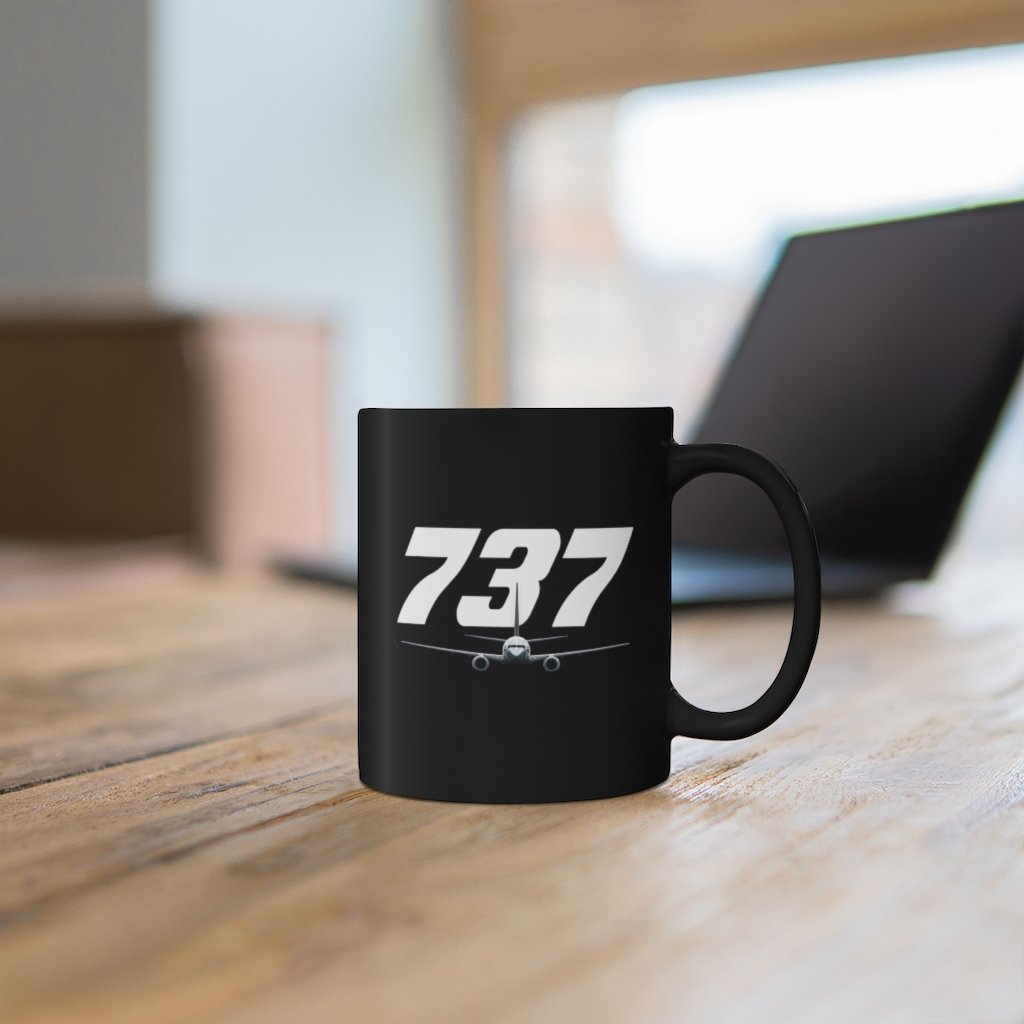 BOEING 737  DESIGNED MUG Printify