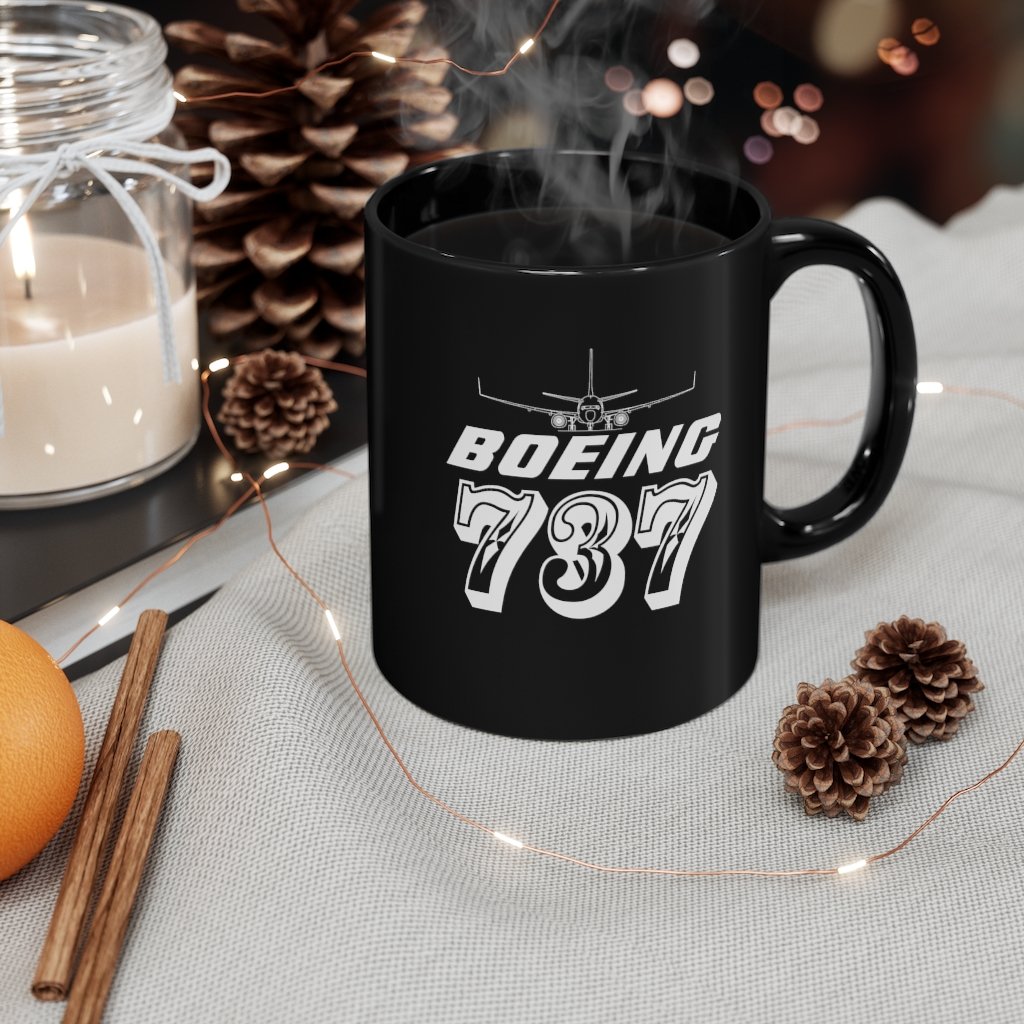 BOEING 737  DESIGNED MUG Printify