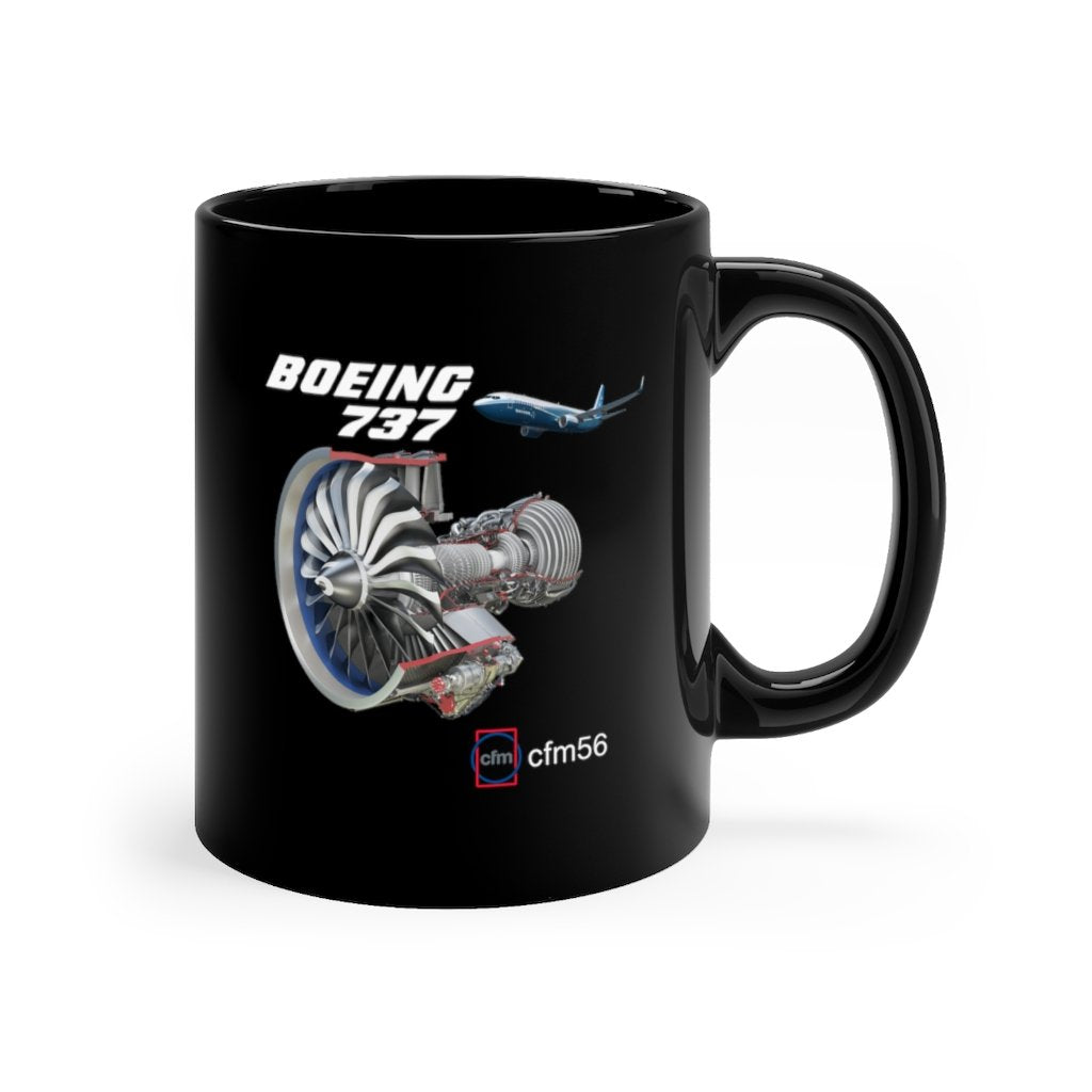 BOEING 737  DESIGNED MUG Printify