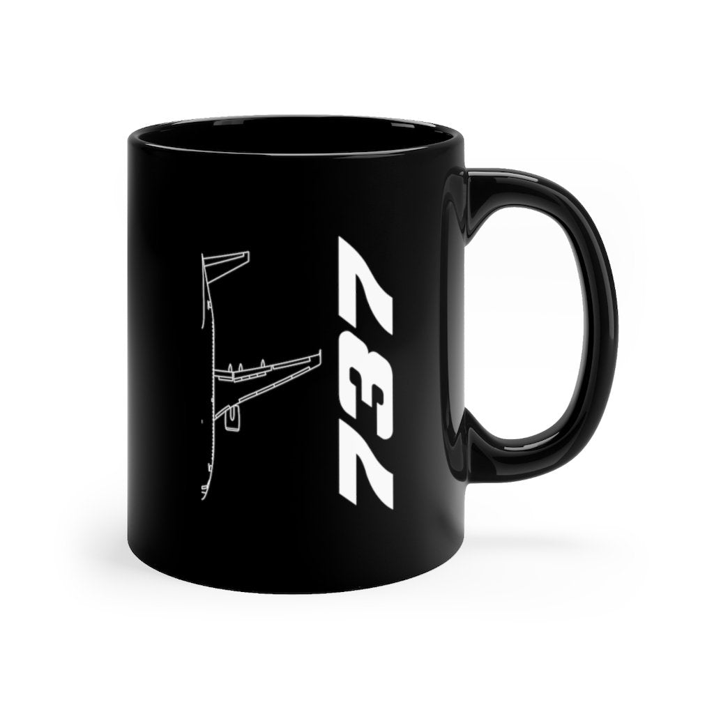 BOEING 737  DESIGNED MUG Printify