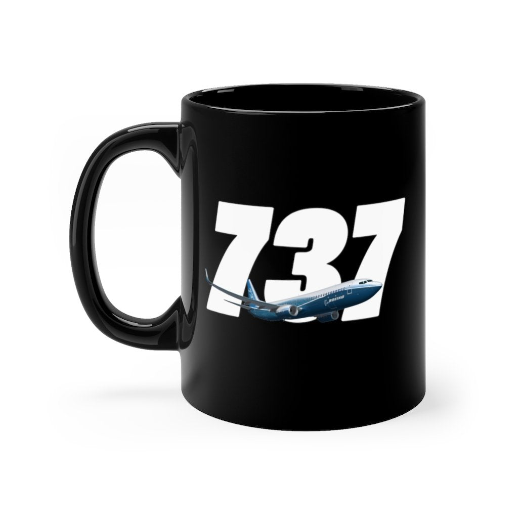 BOEING 737  DESIGNED MUG Printify