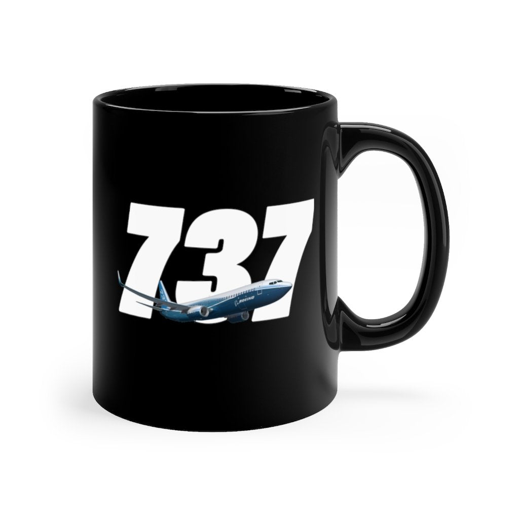 BOEING 737  DESIGNED MUG Printify