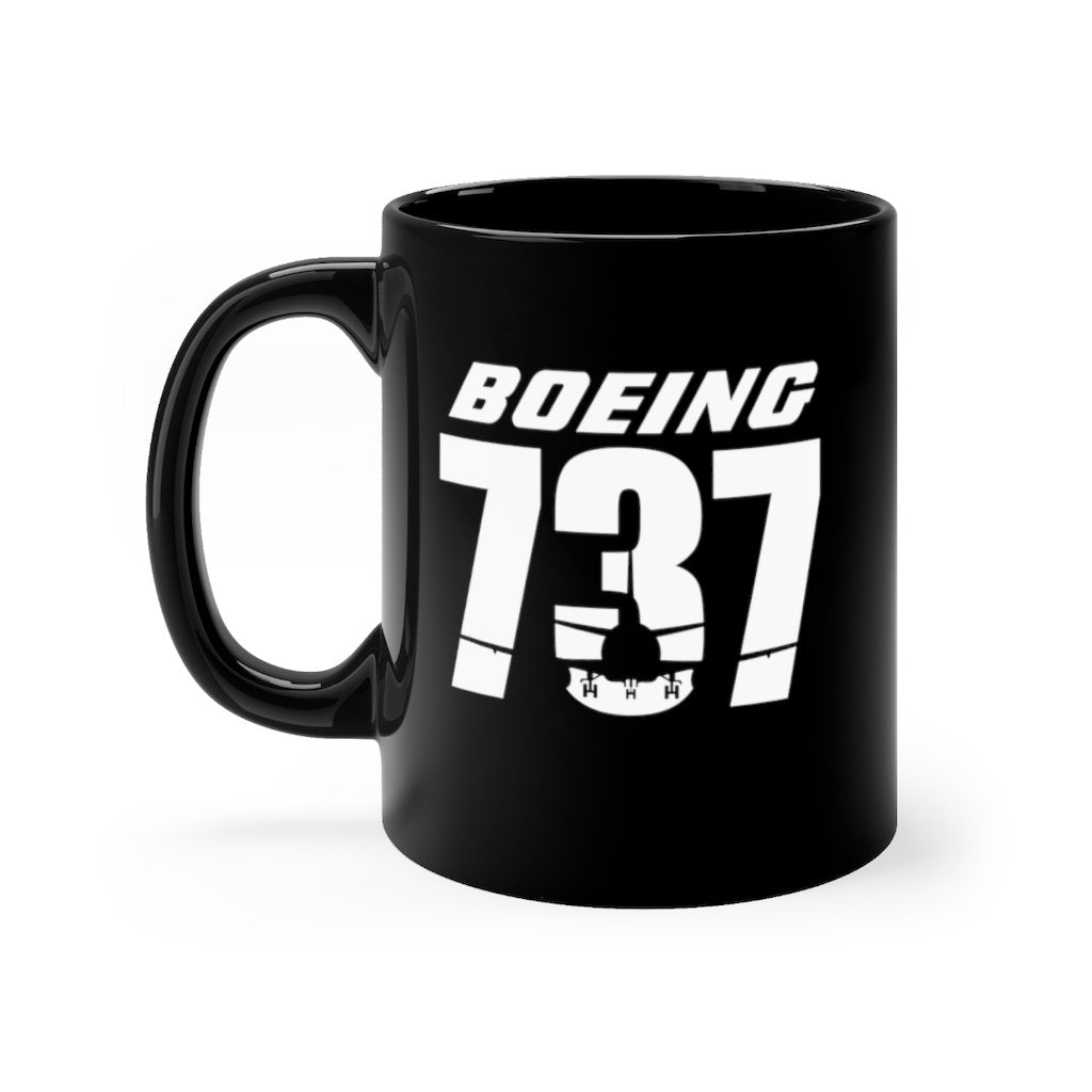 BOEING 737  DESIGNED MUG Printify