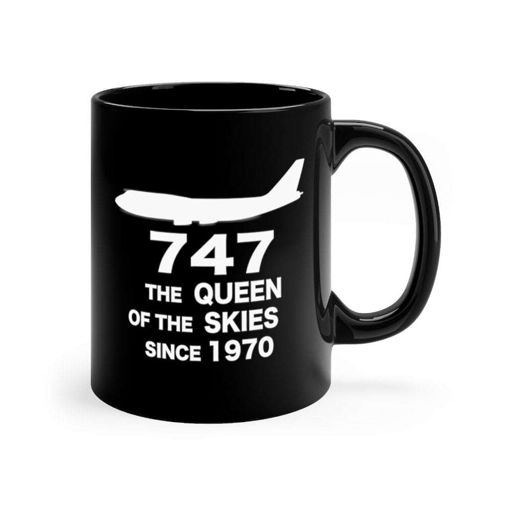 BOEING 747  DESIGNED MUG Printify