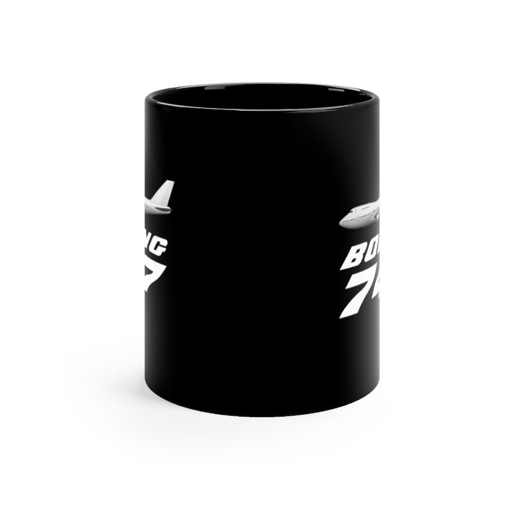 BOEING 747  DESIGNED MUG Printify