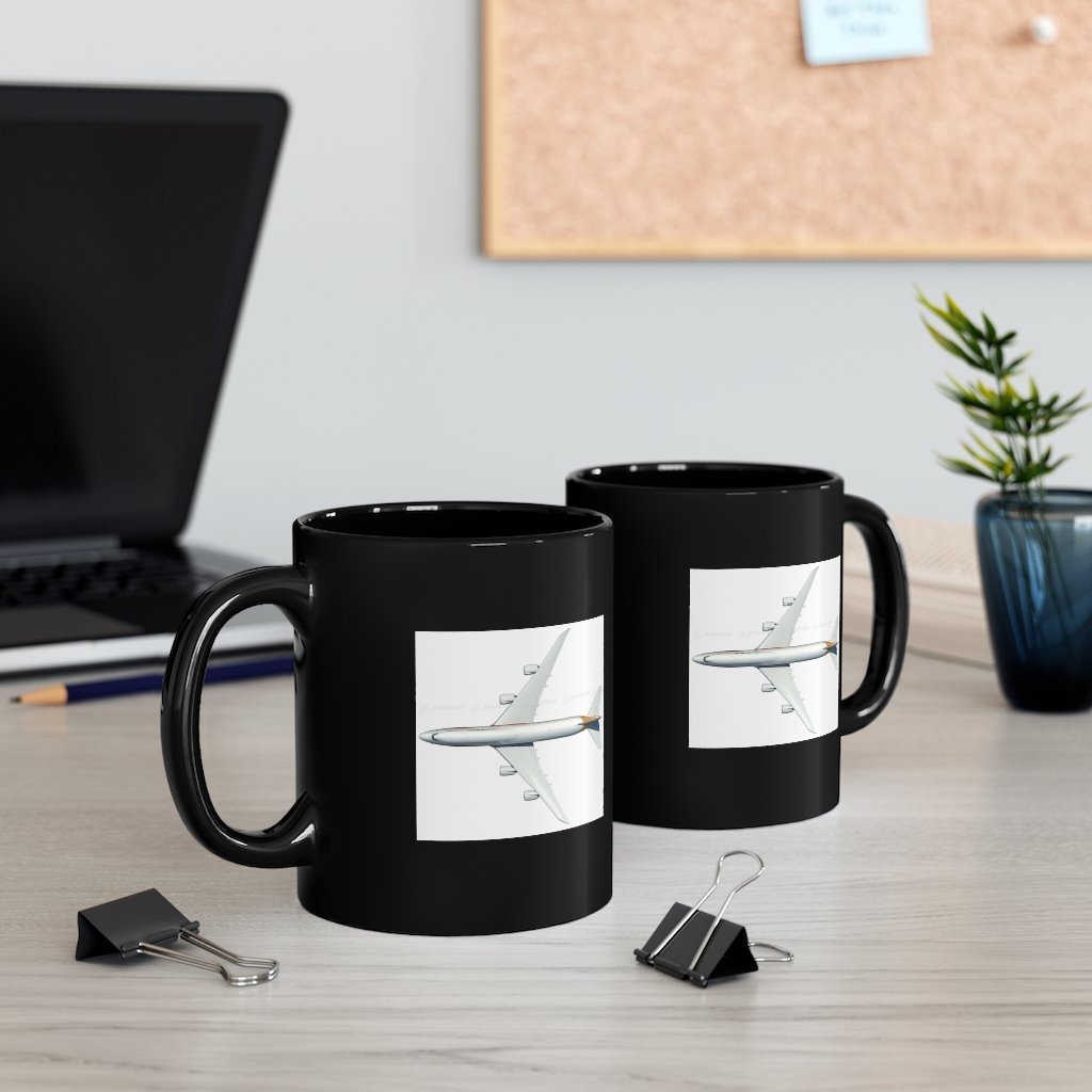 BOEING  747  DESIGNED MUG Printify