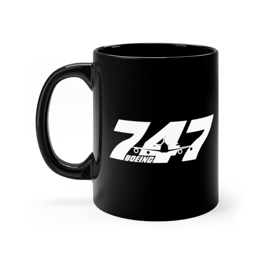 BOEING 747  DESIGNED MUG Printify