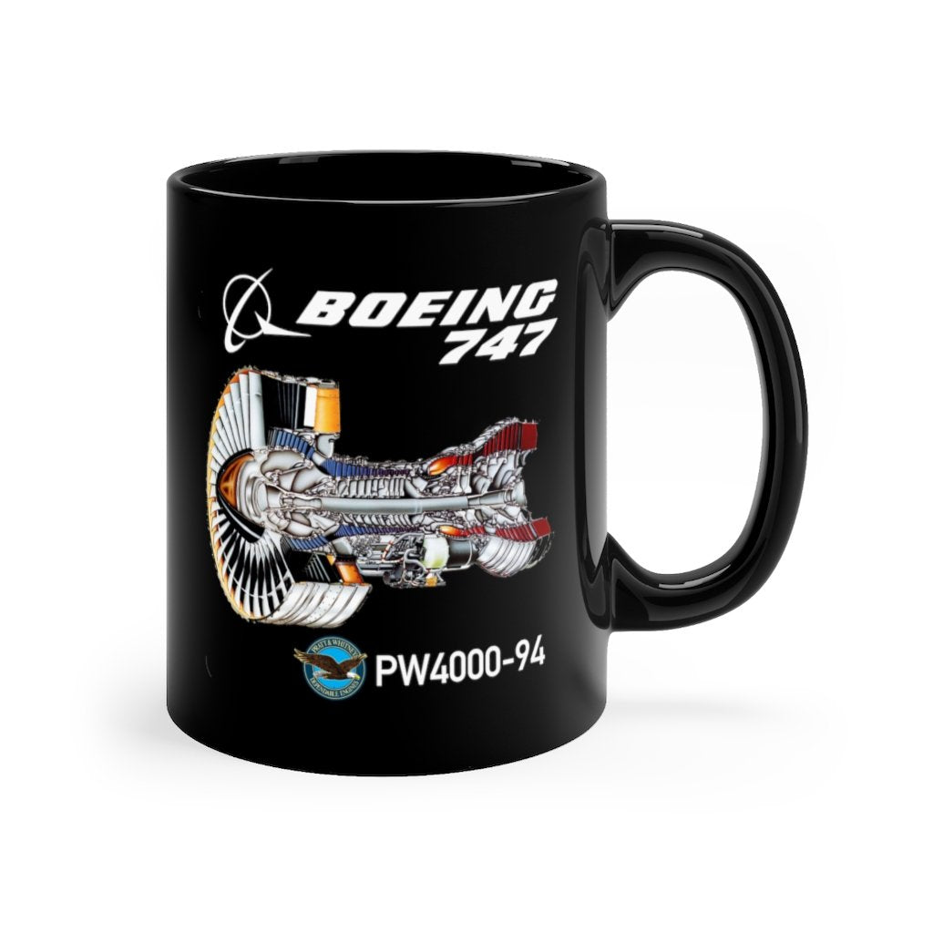 BOEING 747  DESIGNED MUG Printify