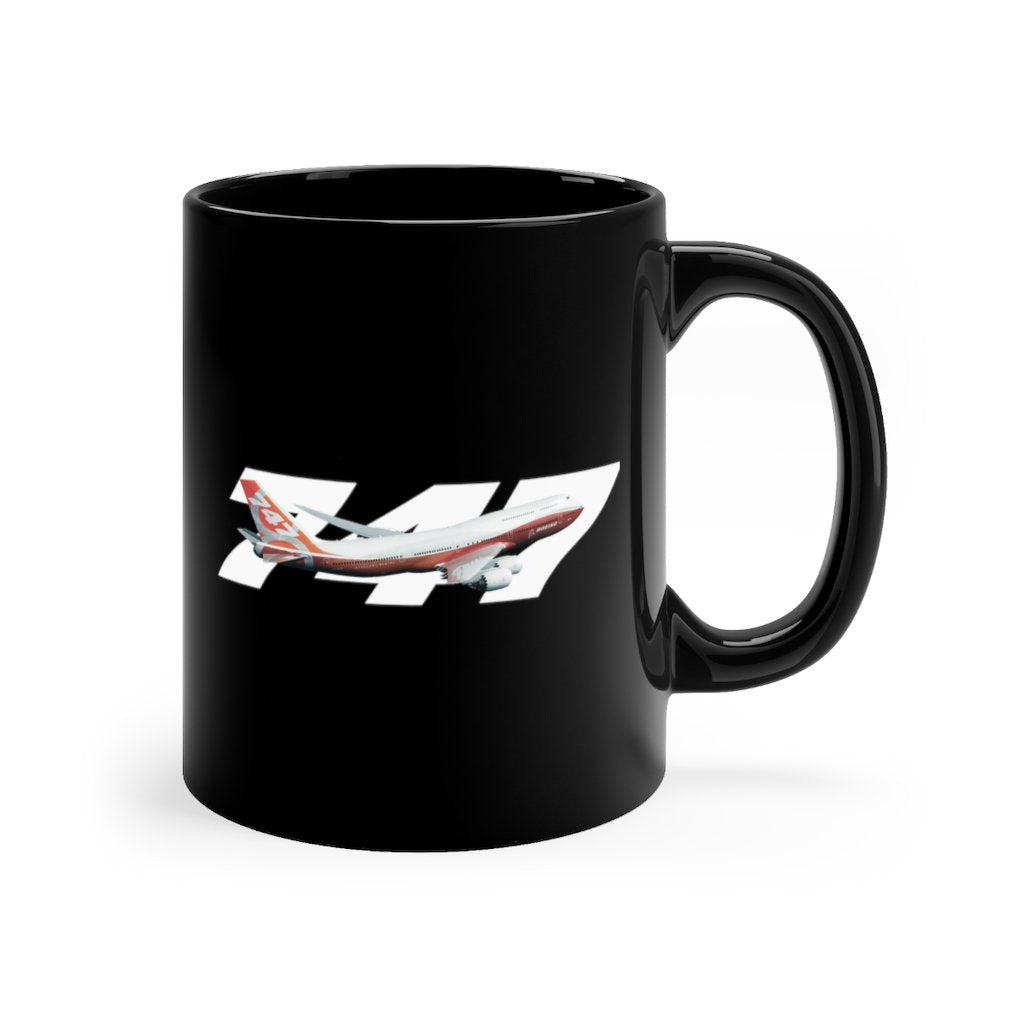 BOEING 747  DESIGNED MUG Printify