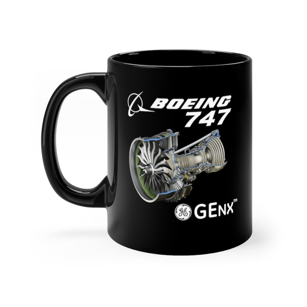 BOEING 747  DESIGNED MUG Printify