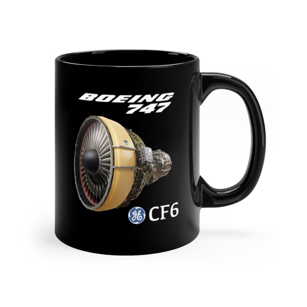 BOEING 747  DESIGNED MUG Printify