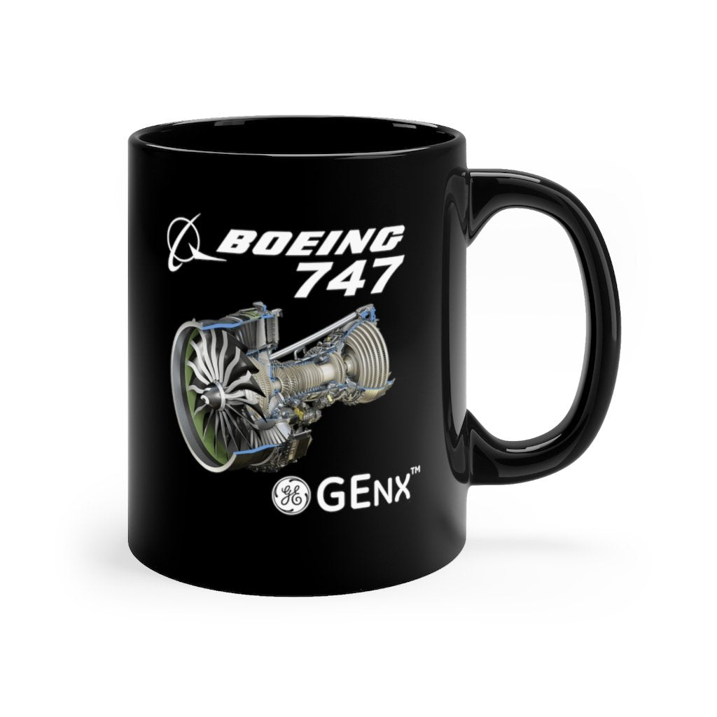 BOEING 747  DESIGNED MUG Printify