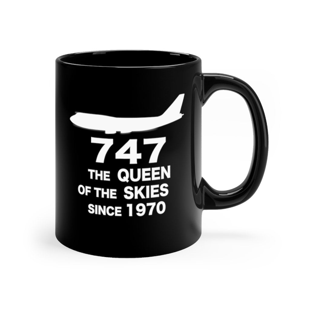 BOEING 747  DESIGNED MUG Printify