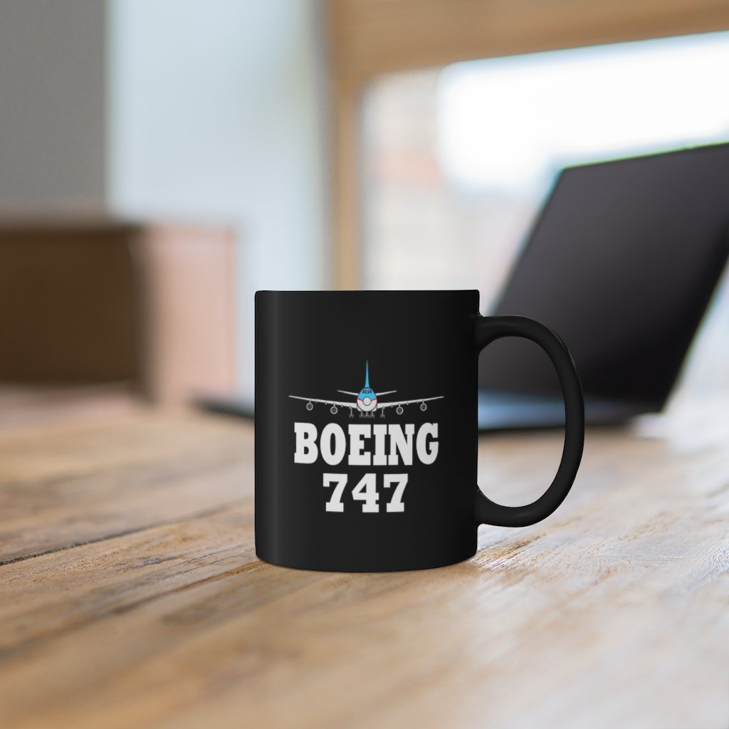 BOEING  747  DESIGNED MUG Printify