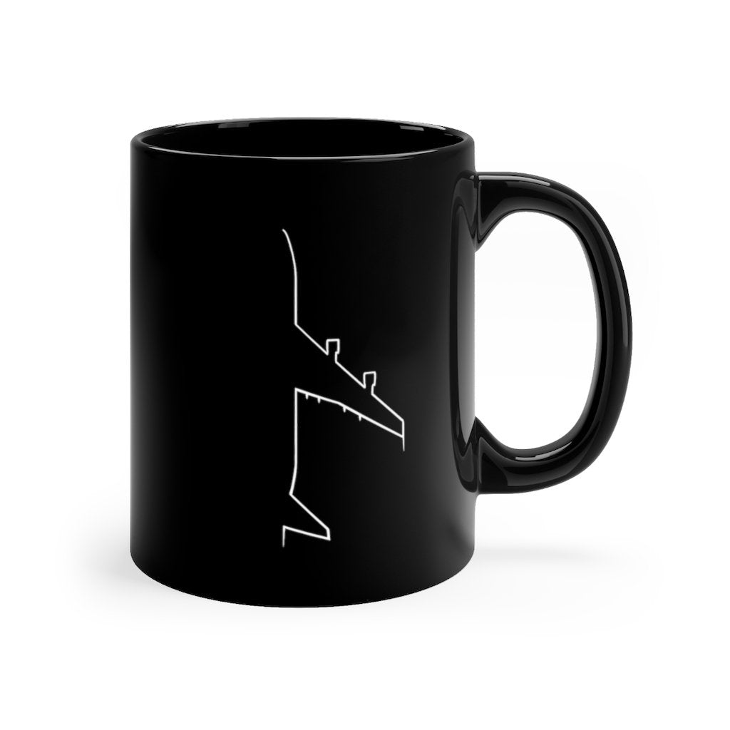 BOEING 747  DESIGNED MUG Printify