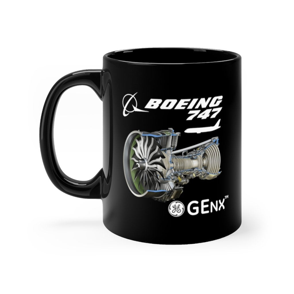 BOEING 747  DESIGNED MUG Printify