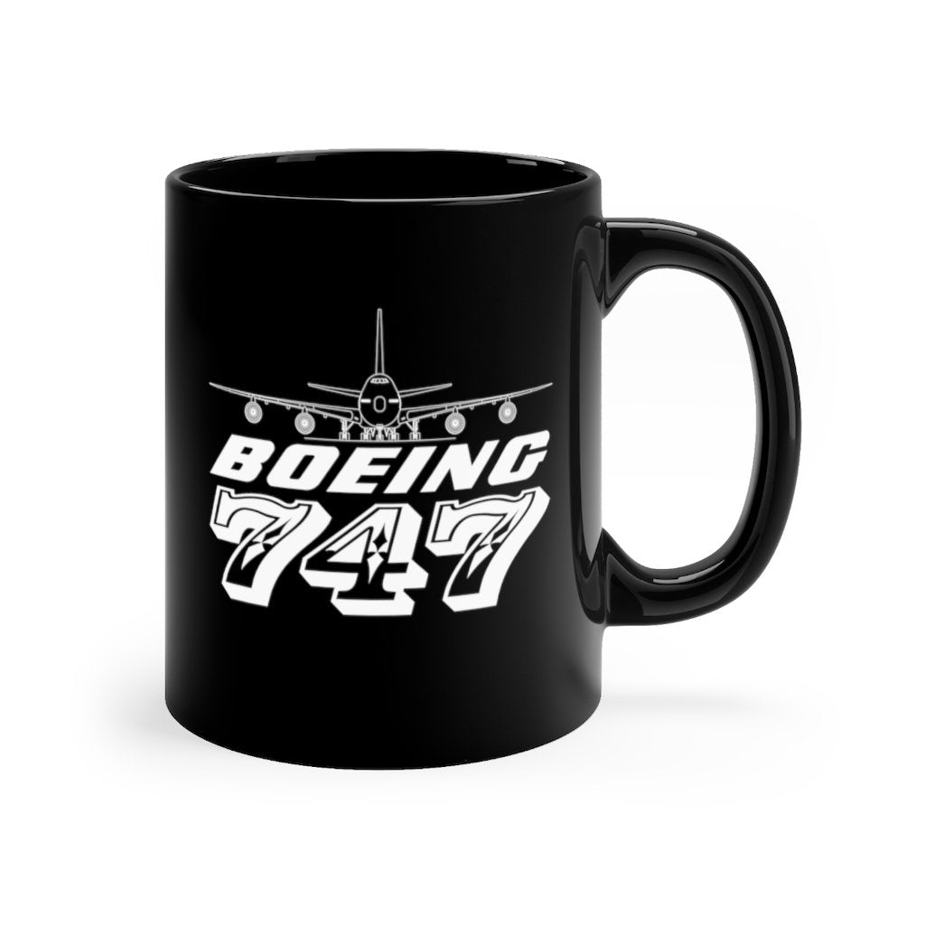 BOEING 747  DESIGNED MUG Printify